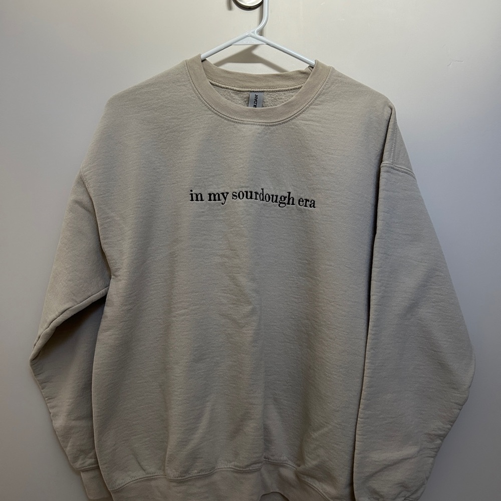Women's Cream Crewneck Sweatshirt